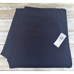 OLD NAVY High Rise Pixie Straight Leg Pants Navy‎ Blue Size 12 Tall NWT